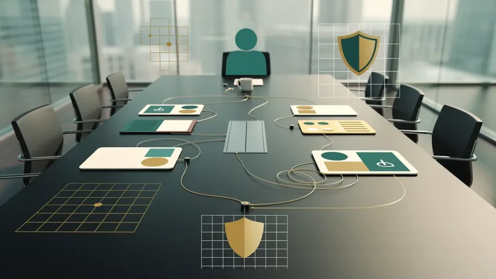 Иллюстрация к статье: Чек-лист AI Security Governance: что внедрить после AI Security Report 2026
